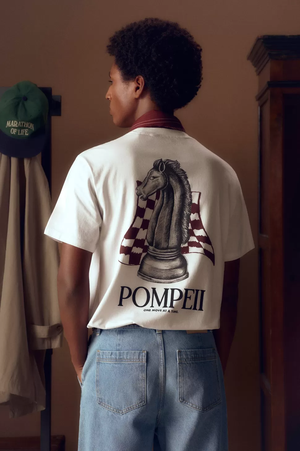 Camisetas*POMPEII CHESS WHITE TEE