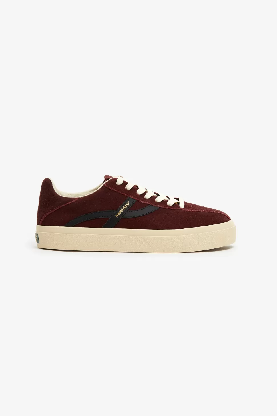 Zapatillas*POMPEII DART SUEDE WINE ANTHRACITE