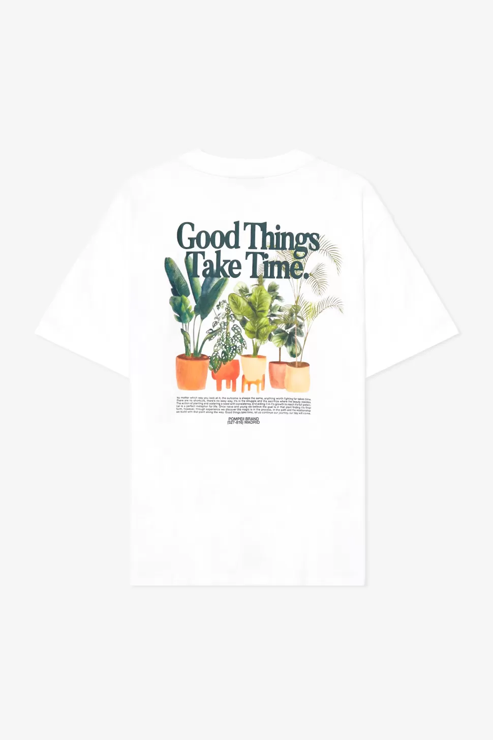 Camisetas*POMPEII GOOD THINGS WHITE TEE