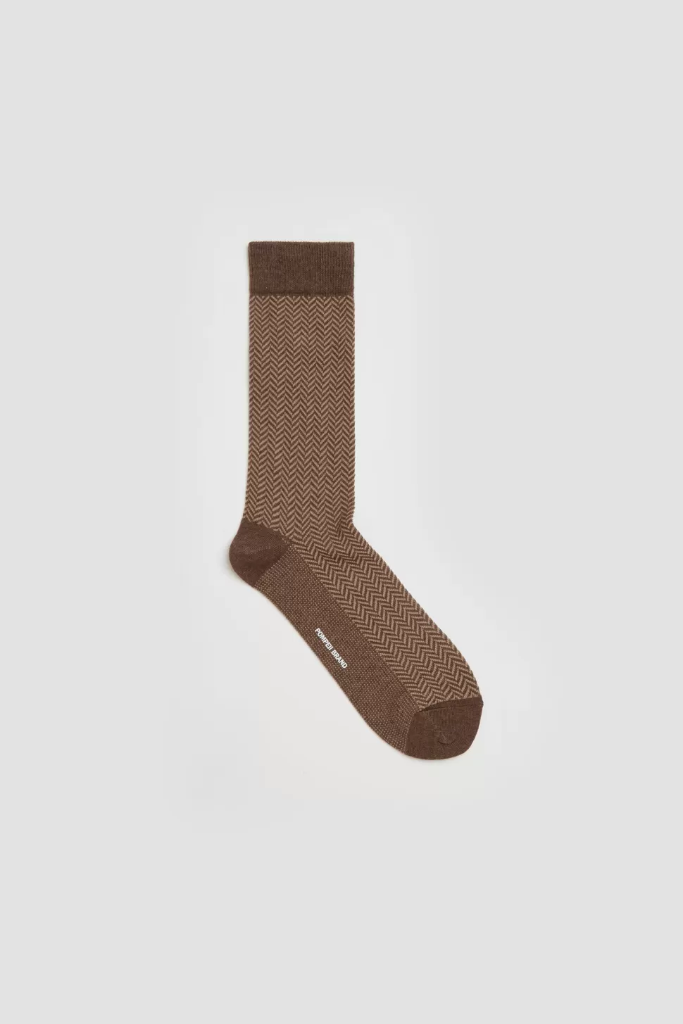 Calcetines*POMPEII HERRINGBONE BROWN MELANGE