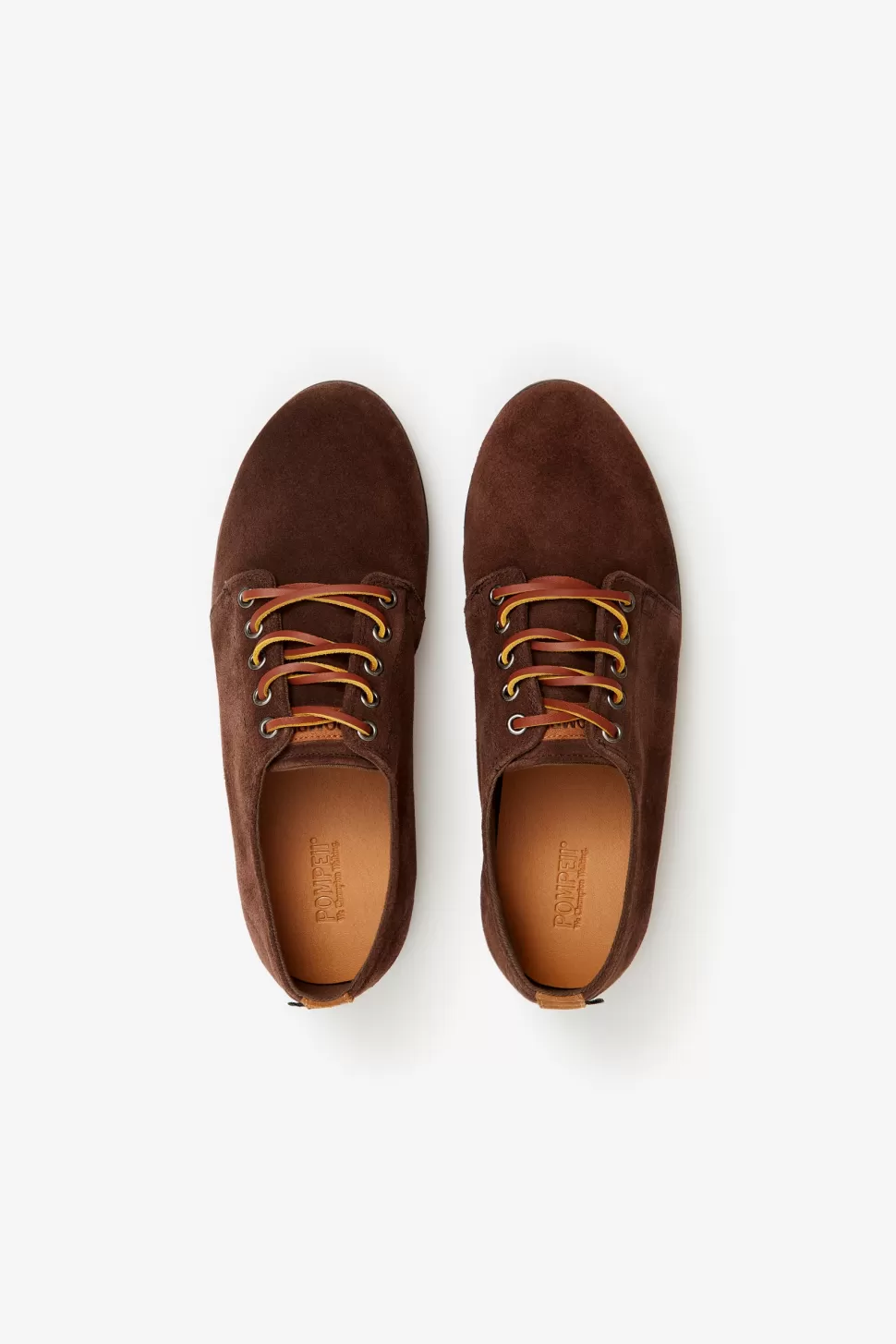 Zapatillas*POMPEII HIGBY SUEDE HYDRO BROWN DERBY