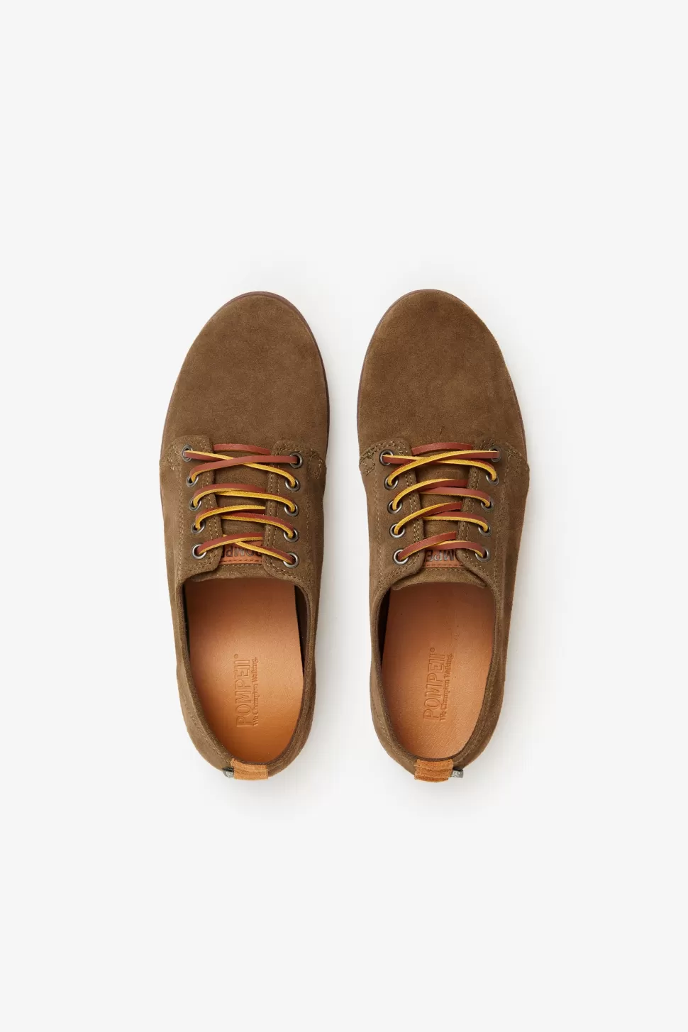 Zapatillas*POMPEII HIGBY SUEDE HYDRO KHAKI BROWN