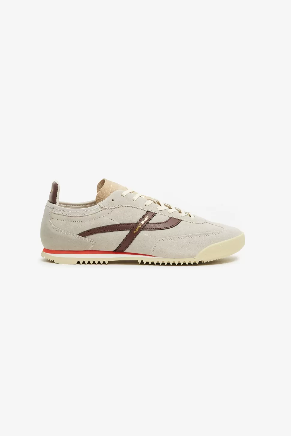 Zapatillas*POMPEII KITE SUEDE CHALK BROWN