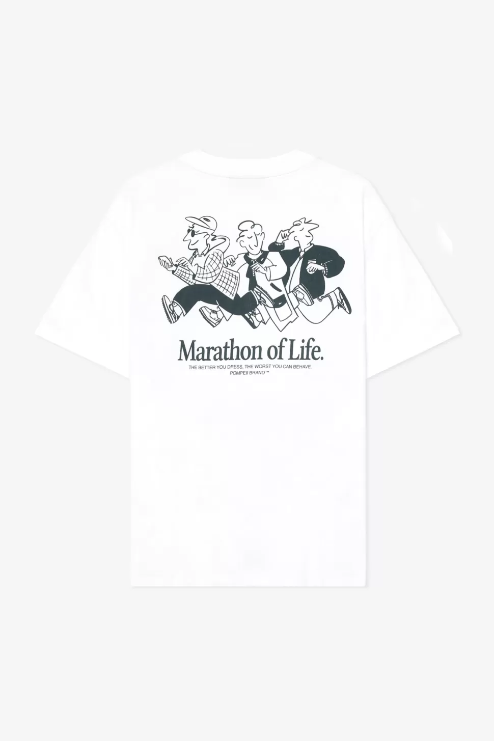 Camisetas*POMPEII MARATHON OF LIFE WHITE TEE